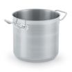 Vollrath 3513 Stainless Steel Optio 53 Qt. Stock Pot with Lid