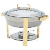 Vollrath 46325 Round Food Pan Only 4 Quart (3.8L) Stainless