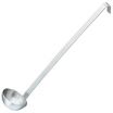 Vollrath 46900 Economy 2-Piece 1/2 oz Stainless Steel Round Serving Ladle With 10 7/8