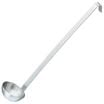 Vollrath 46901 Economy 2-Piece 1 oz Stainless Steel Round Serving Ladle With 10 3/4
