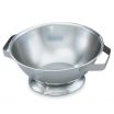 Vollrath 47845 5 Qt. Stainless Steel Sturdy Base Tureen with Handles