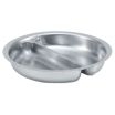 Vollrath 49334 1.2 Qt Stainless Steel Round Divided Food Pan