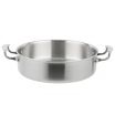Vollrath 49425 Stainless Steel Miramar Display Cookware 6 5/16 Qt. Brazier Pan
