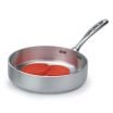 Vollrath 68743 Aluminum Wear Ever Classic Select 3 Qt. Heavy Duty Sauté Pan with Plated Handle