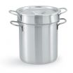 Vollrath 77070 Stainless Steel 7 Qt. Double Boiler Set