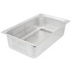 Vollrath 90063 Full Size Super Pan 3 Perforated Steam Table Pan / Hotel Pan, 6