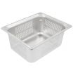 Vollrath 90263 Half Size Super Pan 3 Perforated Steam Table Pan / Hotel Pan, 6