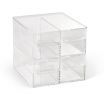 Vollrath SBB2X2 Cubic Four Drawer Clear Acrylic Bread Box