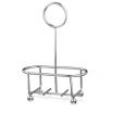 Vollrath WR-1003 Chrome Dripcut Wire Rack Condiment Caddy for Salt and Pepper Shakers