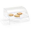 Vollrath XLBC1F-1826-13 Extra Large One Tier Acrylic Display Case with Front Door