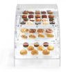 Vollrath XLBC2FR-1826-13 Extra Large Two Tier Acrylic Display Case with Front and Rear Doors