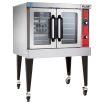 Vulcan VC5GD Single Deck Full Size Natural Gas Standard Depth Convection Oven with Solid State Controls