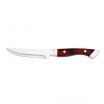 Steelite WL670528 Walco Denver Chop Full Tang Stainless Steak Knife with Pakka Wood Handle