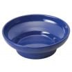 Winco WDM008-402 Mila 5 oz. Melamine Blue Salsa Bowl