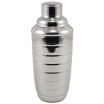 Winco BS-3B Stainless Steel 24 oz. Three Piece Beehive Cocktail Shaker Set