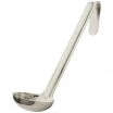 Winco LDI-05SH Short Handle 1/2 oz One-Piece Stainless Steel LDI Series Serving Ladle With 6