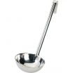 Winco LDI-24 One-Piece Stainless Steel 24 oz LDI Series Serving Ladle With 13