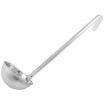 Winco LDI-8 One-Piece Stainless Steel 8 oz LDI Series Serving Ladle With 12 1/2