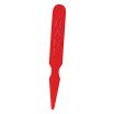 Winco PSM-R Red Plastic Rare Steak Markers - Bag of 1000
