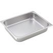 Winco SPH2 1/2 Size Standard Weight Anti-Jam Stainless Steel Steam Table / Hotel Pan - 2 1/2