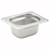 Winco SPJH-1802 Steam Table Pan 1/18 Size 4-1/4
