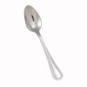 Winco 0021-03 7 1/4" Continental Flatware Stainless Steel Dinner Spoon
