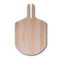 Lillsun 16268 16” x 18” Wood Detachable Pizza Peel Head