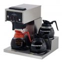 Bloomfield 8571-D3-120V Koffee King 3 Warmer Right Stepped Pourover Coffee Brewer - 1800W, 120V