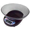 Chefmate by Globe GPS5 Electric Digital Portion Control Scale 5 LB Capacity With Plastic Ingredient Bowl 115 Volt