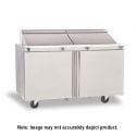 Delfield 4460NP-24M 60-1/8" Two Section Stainless Steel Mega Top Sandwich / Salad Prep Refrigerator