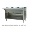 Eagle HT2OB-LP 33" Spec-Master Two-Well Liquid Propane Hot Food Table with Open Front - 7,000 BTU