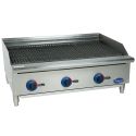 Chefmate by Globe C36CB-SR 36 Inch Wide Gas Charbroiler With Stainless Steel Radiants And Adjustable Grates 105,000 BTU