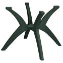 Grosfillex US850078 Amazon Green Resin Y Leg Outdoor Table Base