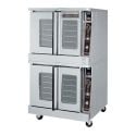 Garland MCO-ES-20-S Master Series Double Deck Full Size Standard Depth Electric Convection Oven w/ 2 Speed Fans - (2) 10.4kW Decks, 240/60/1