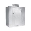 Nor-Lake KLF7756-C Kold Locker 5' x 6' x 7'-7" Indoor Walk-In Freezer With Floor And Self-Closing Door, 208-230V