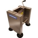 Somerset SMS-60_P1 Pulled Protein Food Cutter Plate 400-lb Per Hour Manual Crank Stainless Steel Meat Shredder