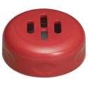 Tablecraft C260SLTRE Slotted Red Plastic Shaker Top for 6 or 8 oz Shakers