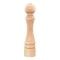 Chef Specialties 12255 Chef Professional Series 12" President Natural Finish Wood Salt Or Pepper Shaker With Rubber Plug And Stainless Steel Shaker Cap