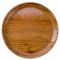Cambro 1550307 Light Elm 16 Inch Round Low Profile Fiberglass Camtray Serving Tray