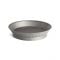 Tablecraft 157510GM 10-1/2" Gunmetal Gray Polypropylene Round Diner Platter / Fast Food Basket with Base