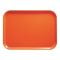 Cambro 3242220 Citrus Orange 12-1/2 Inch x 16-1/2 Inch (31.9 cm x 41.9 cm) Rectangular Fiberglass Metric Camtray