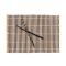 Town 34254 Black/Natural 12" x 18" Bamboo Placemat and 9 1/4" Chopstick Set Of 4