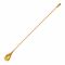 Spill-Stop 840-12 Gold-Plated 15-3/4" Droplet Mixing Bar Spoon