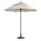 Grosfillex 98342531 Windmaster 7 1/2 Foot Canvas Fiberglass Umbrella with 1 1/2" Aluminum Pole