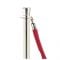 Aarco TR-11 Red 8' Stanchion Rope with Chrome Ends for Rope Style Crowd Control / Guidance Stanchion