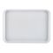 Cambro 1318MT148 White 12 5/8 Inch x 17 3/4 Inch Rectangular Fiberglass Market Display Tray