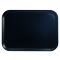 Cambro 1418110 Black 14 Inch x 18 Inch Rectangular Fiberglass Camtray Cafeteria Serving Tray