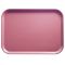 Cambro 1418409 Blush 14 Inch x 18 Inch Rectangular Fiberglass Camtray Cafeteria Serving Tray