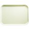 Cambro 1418538 Cottage White 14 Inch x 18 Inch Rectangular Fiberglass Camtray Cafeteria Serving Tray