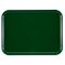 Cambro 1520119 Sherwood Green 15 Inch x 20 1/4 Inch Rectangular Fiberglass Camtray Cafeteria Serving Tray